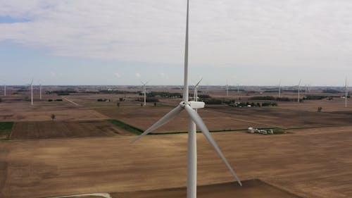 Windmill Farm Used For Clean Energy Production