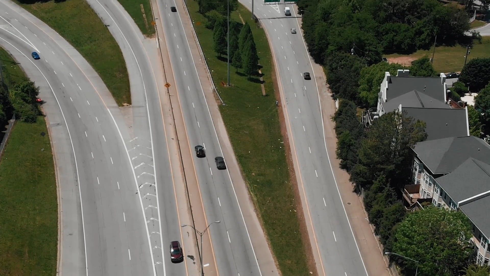 Drone Shot of the Buildings in the City Free Stock Video Footage ...