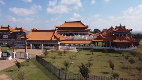 Drone Shot of the Temple