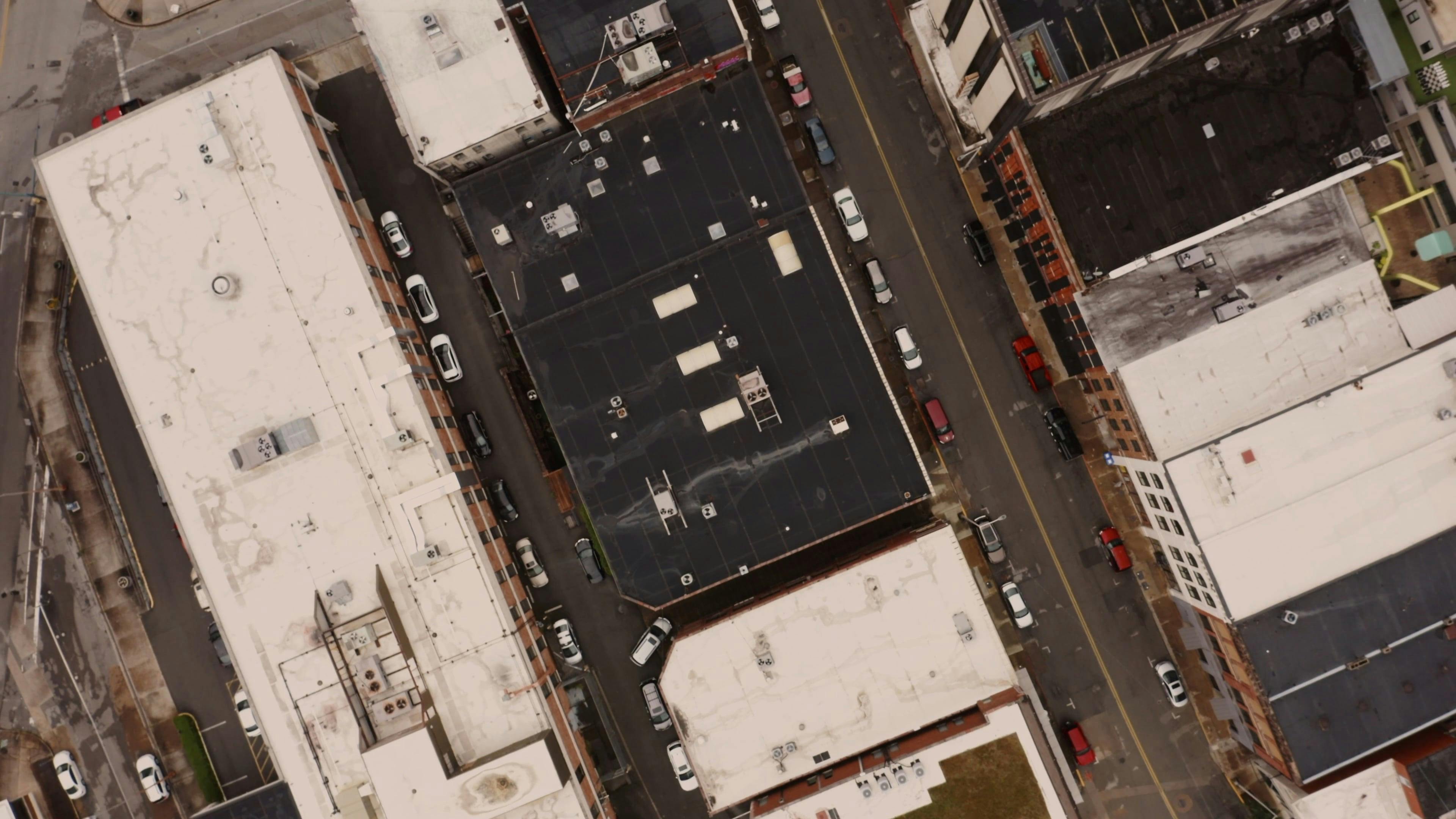 Drone Shot of the Buildings · Free Stock Video