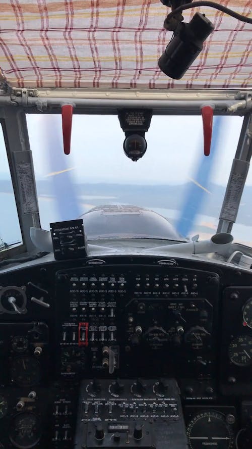 A Video of an Aircraft Cockpit