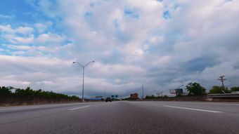 高速公路行驶视频视频素材
