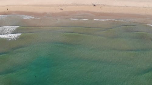 Drone Shot of Ocean Waves