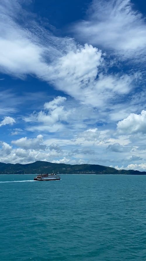 Time Lapse Of Blue Ocean