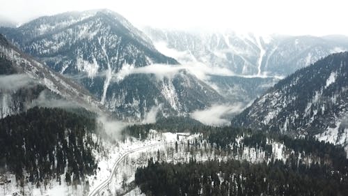 Snow Covered Mountain