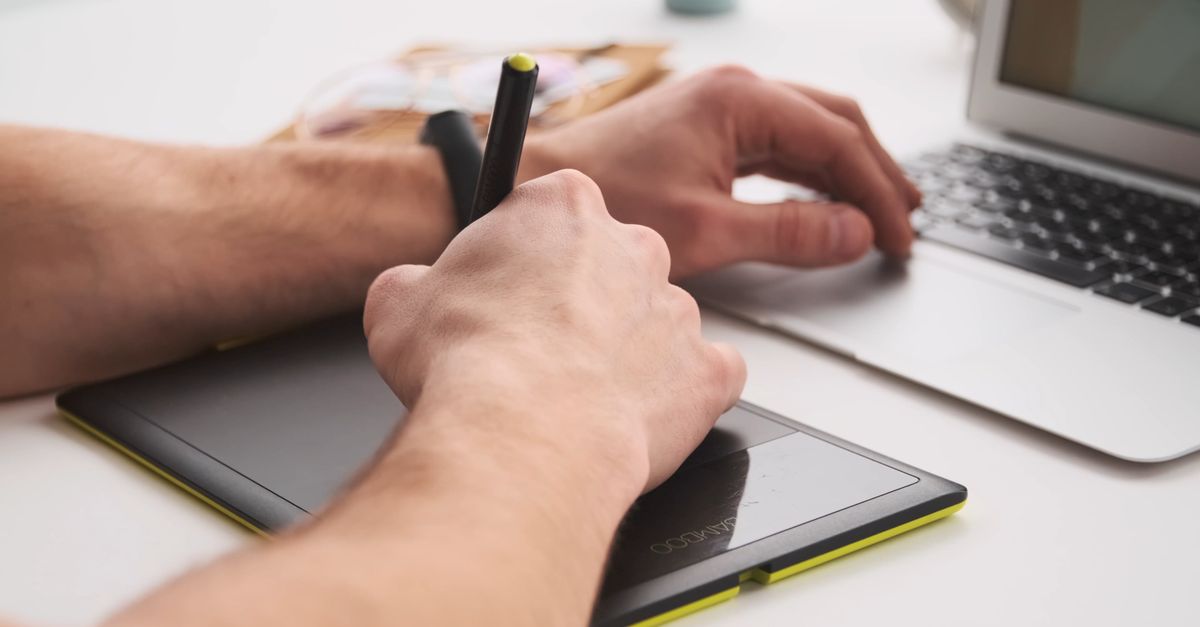 Person Using Graphics Tablet Person Using Graphic Tablet Free Stock Video Footage, Royalty-Free 4K ...