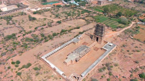 Drone Footage of Madhavaraya Swamy Temple