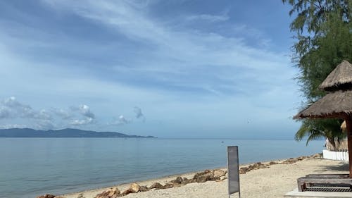 View Of A Seascape Under Blue Sky