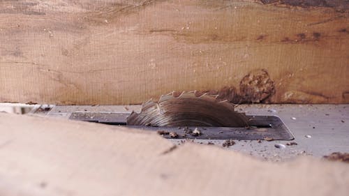 A Close up of a Table Saw