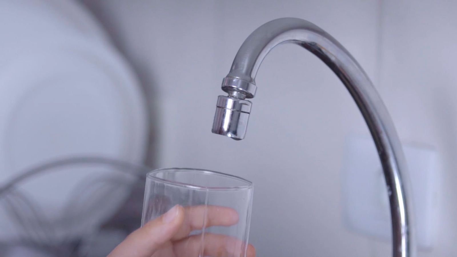 Open Tap Water Flow Directly To A Sink Free Stock Video Footage ...