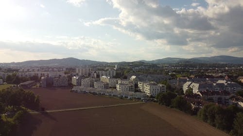 Aerial Shot of a Village