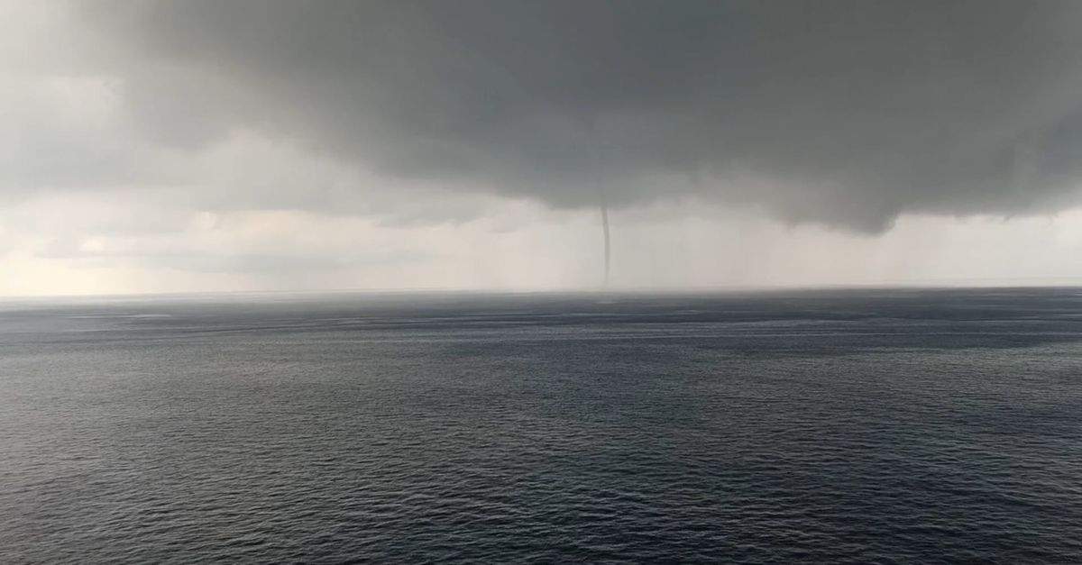 Cyclone Video Cyclone in the Middle of the Ocean Free Stock Video Footage, Royalty ...