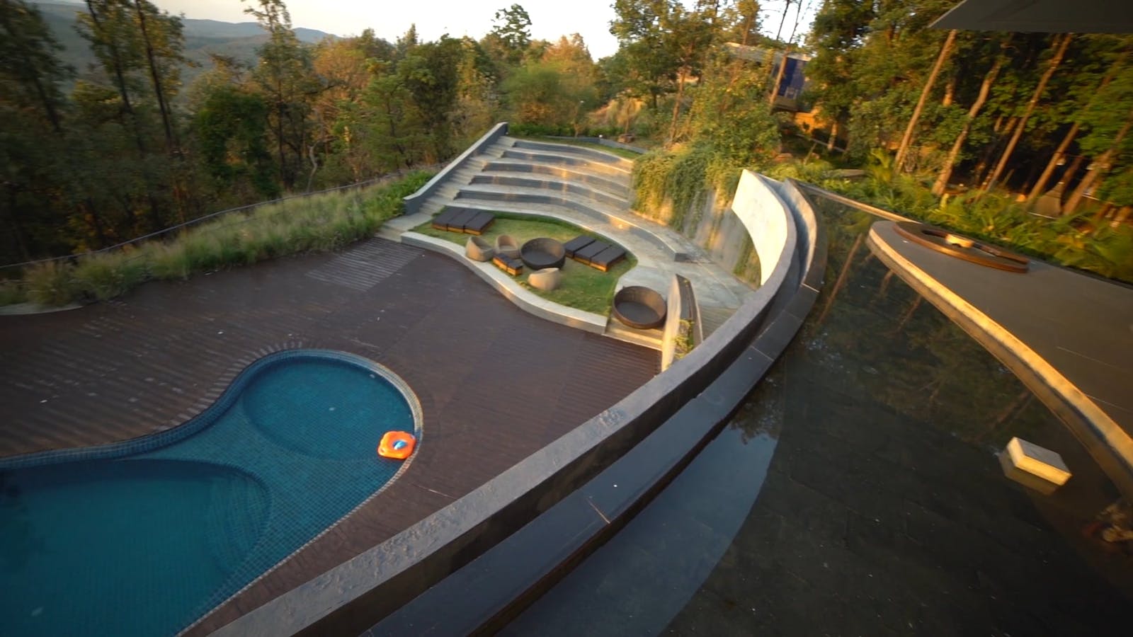 Slow Motion Video of Water Ripples of the Swimming Pool Free Stock ...