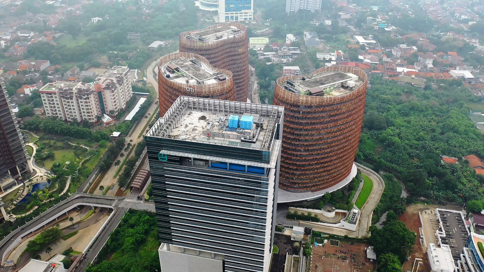 Drone Footage Of High Rise Building Free Stock Video Footage, Royalty ...