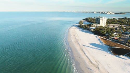 Drone Footage of Beach