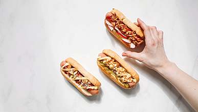 hotdog sandwiches