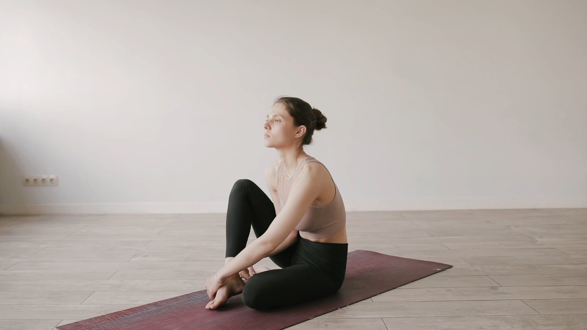 Woman Doing Yoga Free Stock Video Footage, Royalty-Free 4K & HD Video Clip