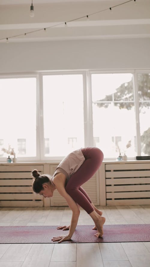 Woman Doing Yoga