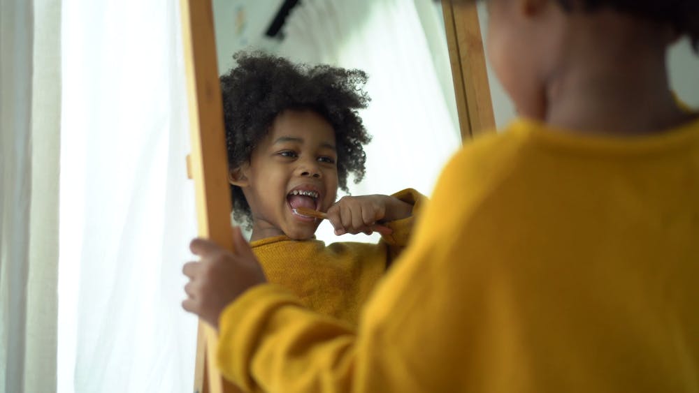 Children Brushing Their Teeth · Free Stock Video