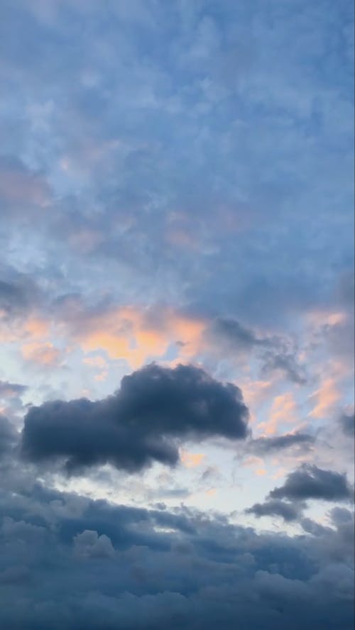 Time Lapse Video of the Sky with Clouds