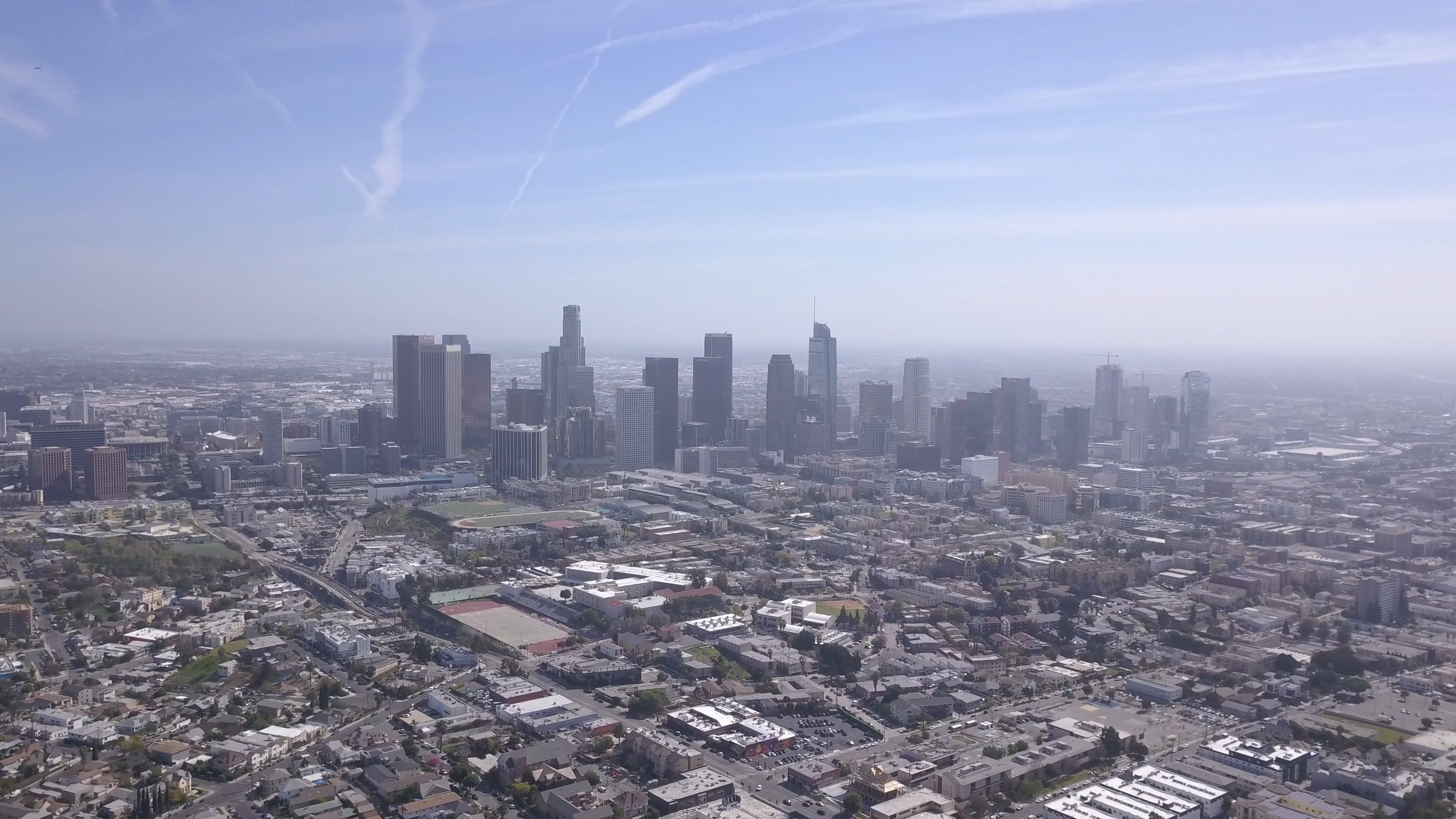 An Aerial Footage of a City Free Stock Video Footage, Royalty-Free 4K ...