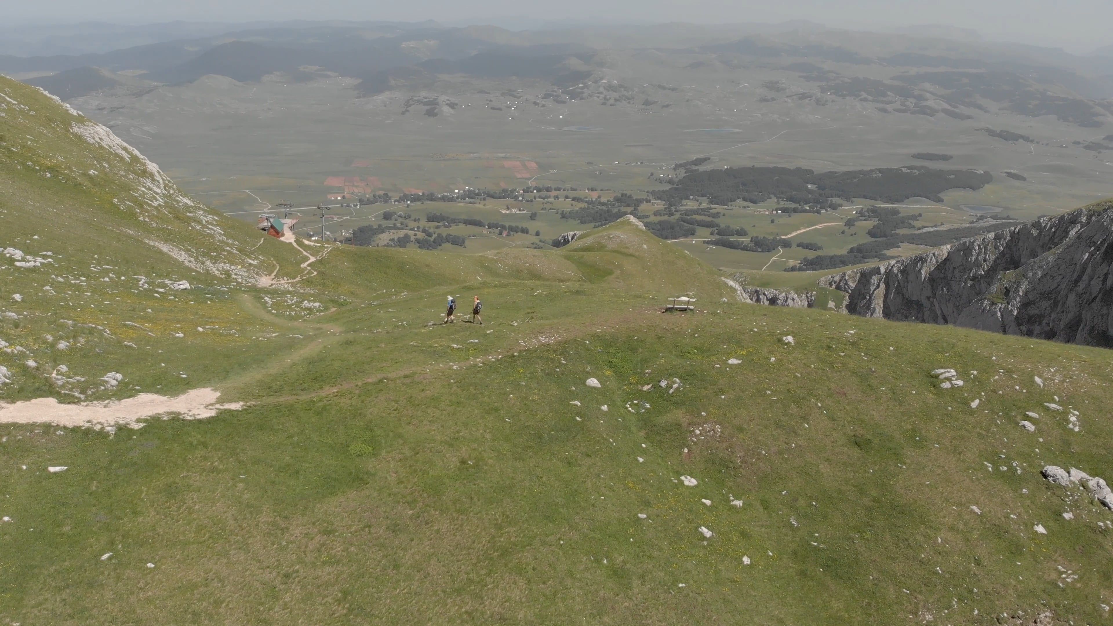 An Aerial Footage of a Landscape Free Stock Video Footage, Royalty-Free ...