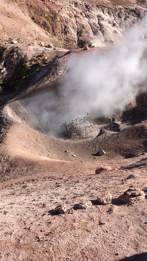 Boiling Mud of a Mud Volcano