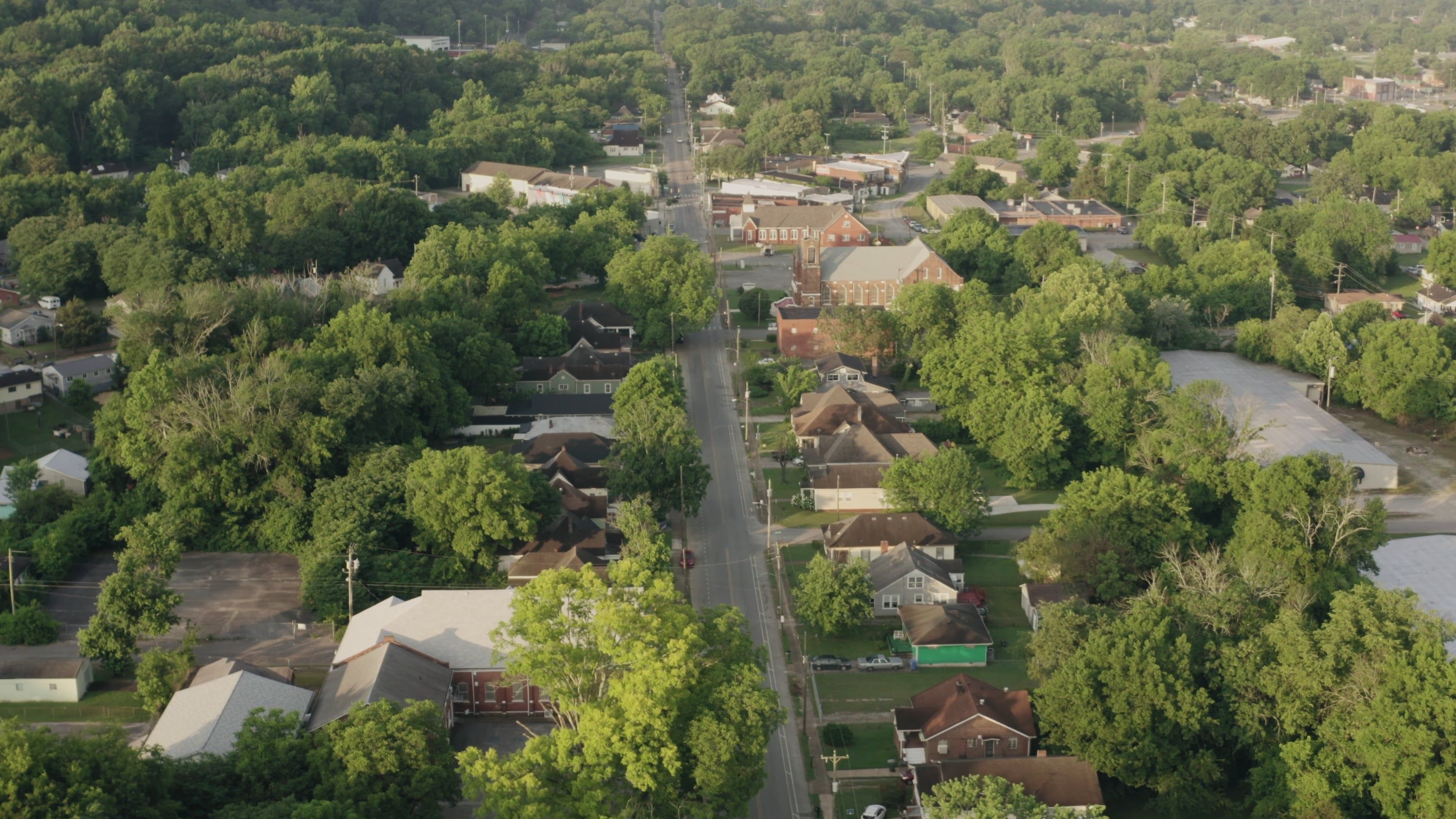 Drone Footage of a House and Trees Free Stock Video Footage, Royalty ...