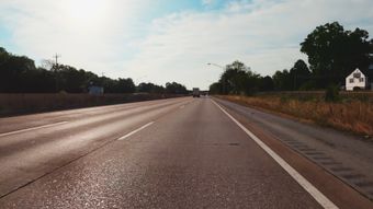高速公路行驶视频素材