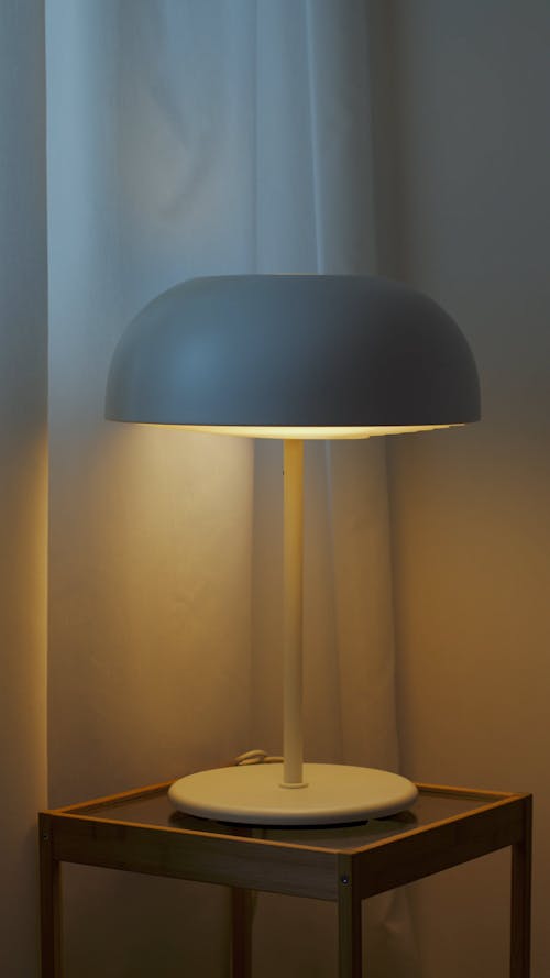Lamp Shade on Side Table