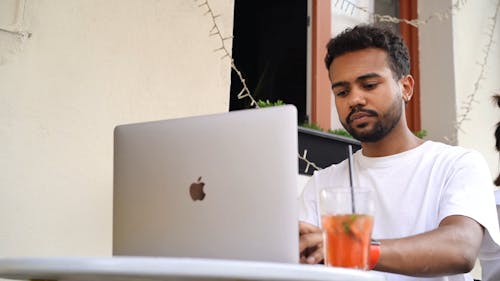 Video Of Person Using Laptop