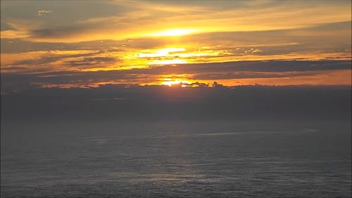 A Picturesque Seascape and Golden Hour