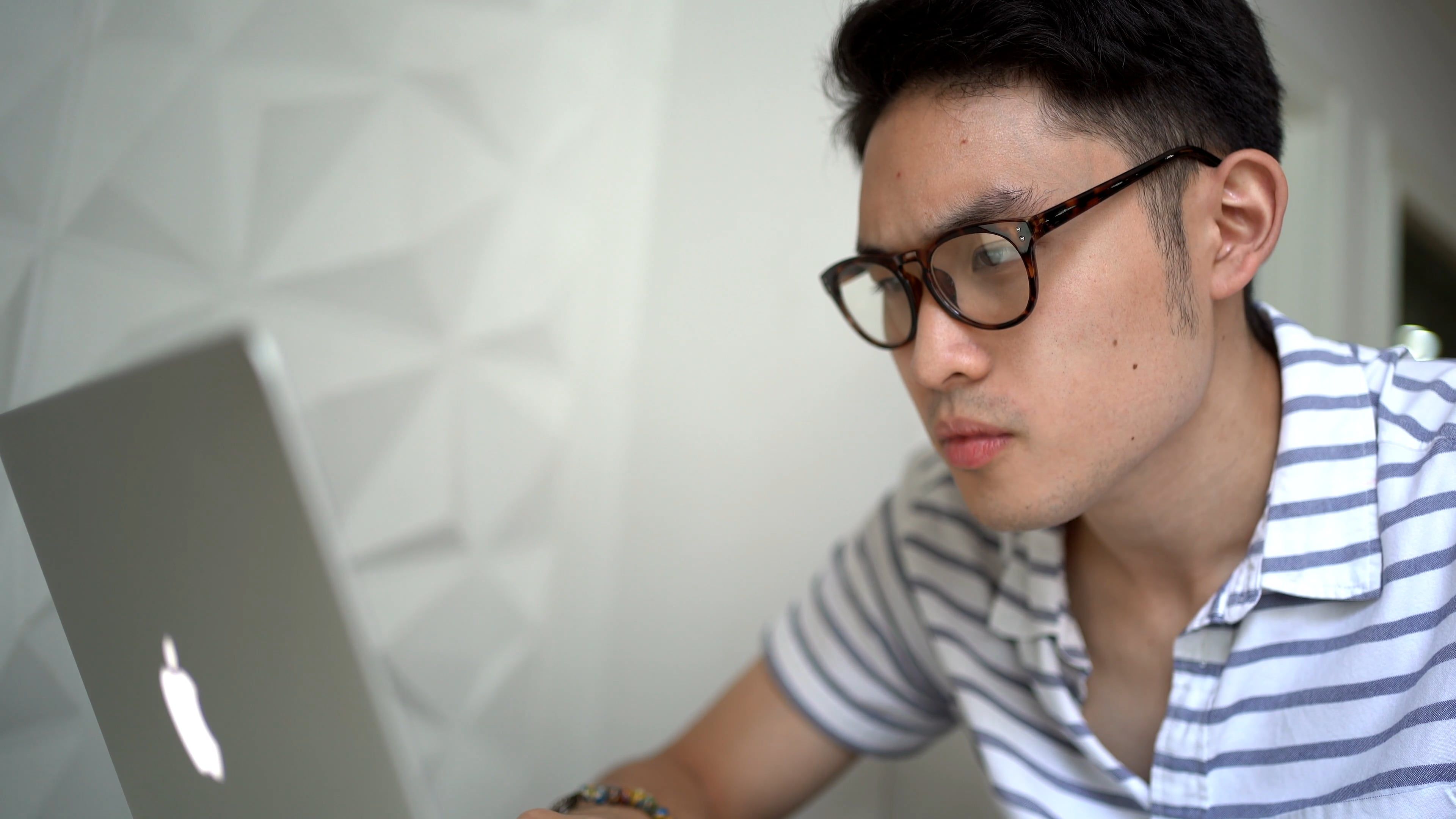 Man In Front Of A Computer Free Stock Video Footage, Royalty-Free 4K ...
