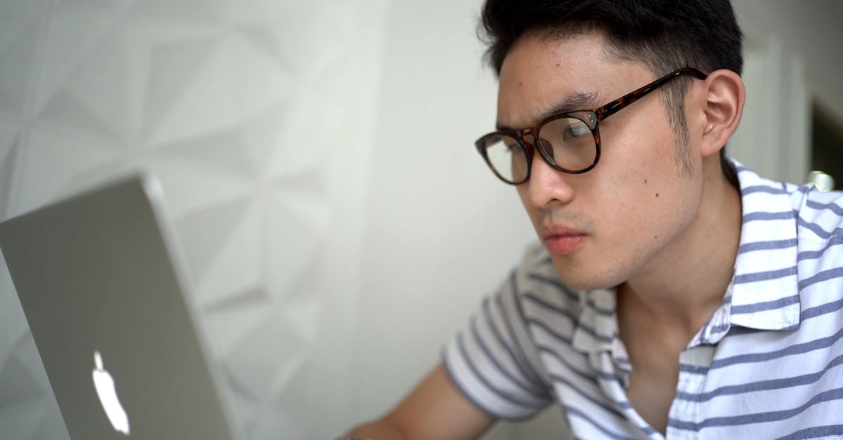 Man Using Computer 4k Man In Front Of A Computer Free Stock Video Footage, Royalty-Free 4K ...
