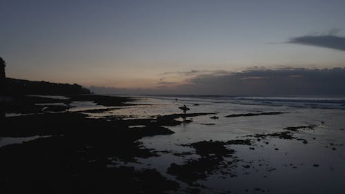 Video Of Seashore During Dawn