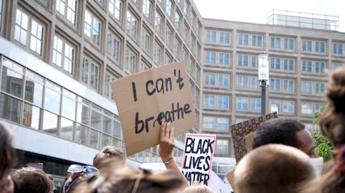 People Protester on the City