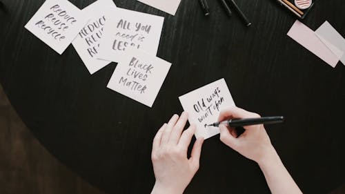 Person Handwriting Notes