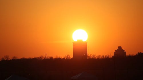 Scenic Video Of Sunset