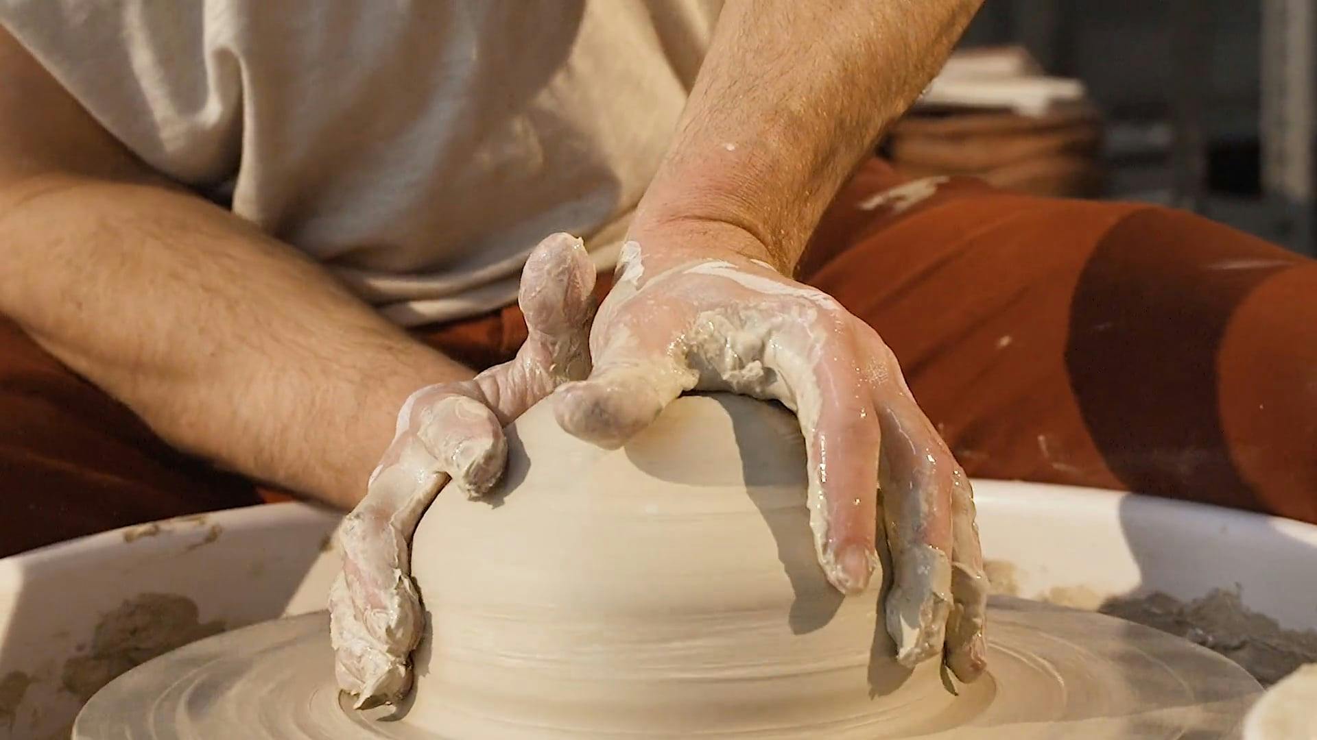 Video Of Man Doing The Art Of Pottery · Free Stock Video
