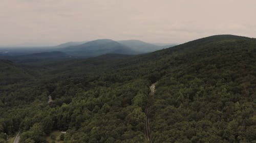 An Aerial Footage of a Landscape