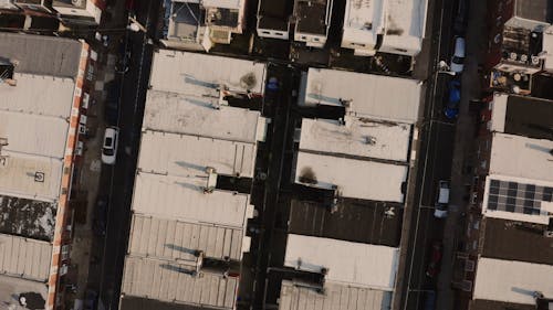 Top View of City Buildings