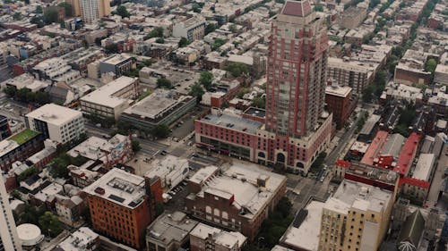 Drone Footage of a City