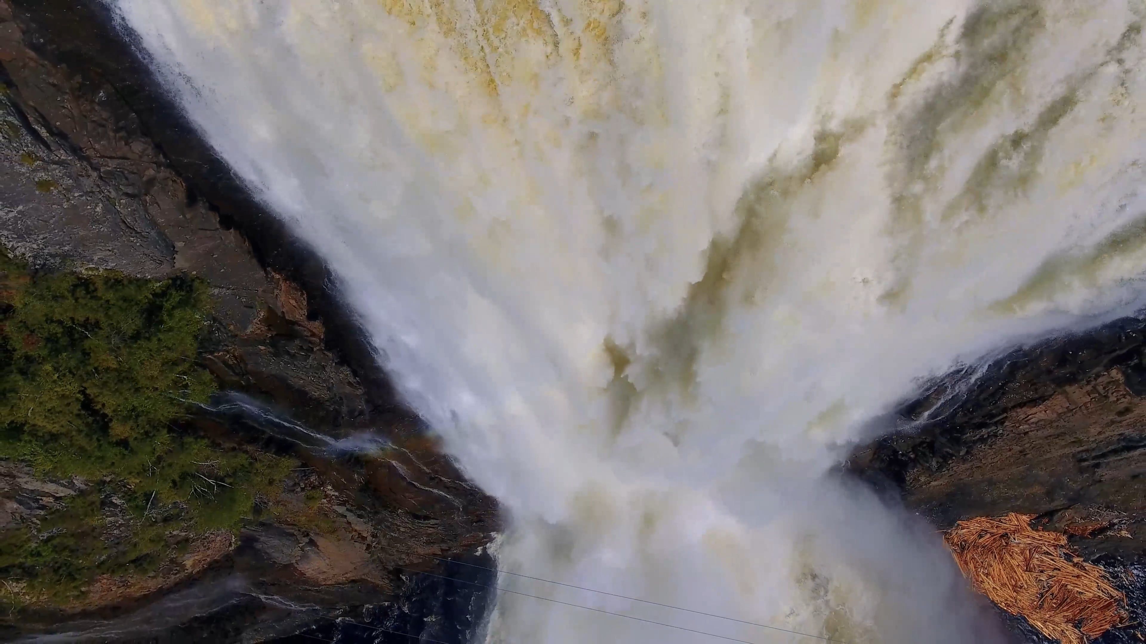 Drone Footage Of A Waterfalls Free Stock Video Footage, Royalty-Free 4K ...
