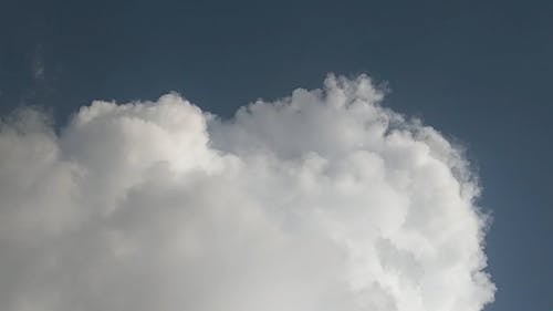 Time-Lapse of Moving Clouds 