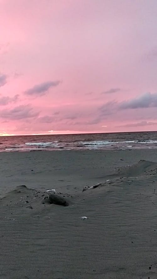 Video Of Sea During Sunset