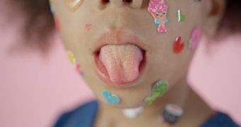 舌头高清视频视频素材