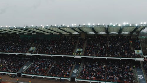 Audiences in a Soccer Stadium