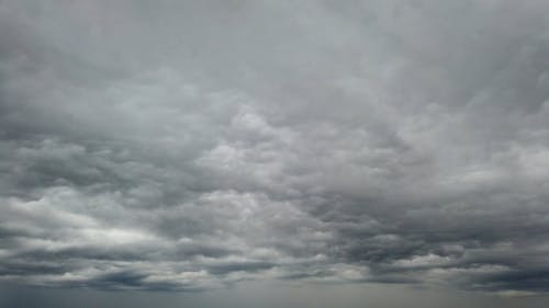 Time Lapse Video Of Clouds Formation In The Sky