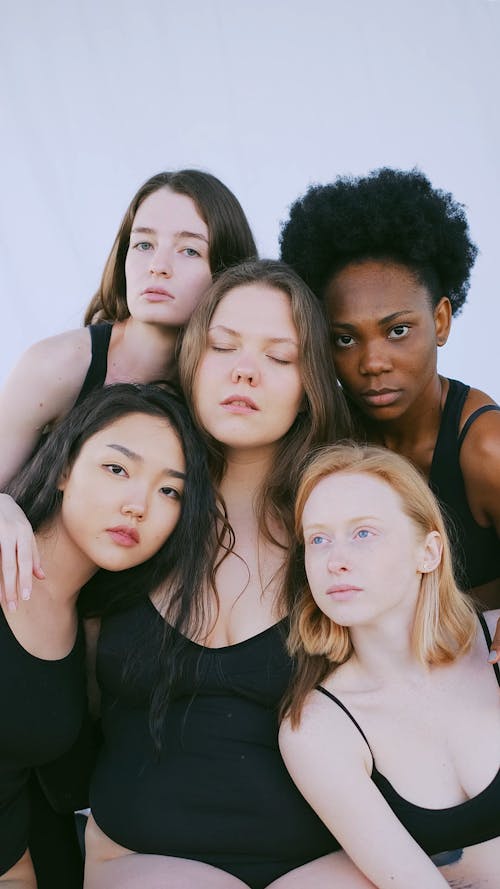 Women Diversity On Display  In A Photo Shoot