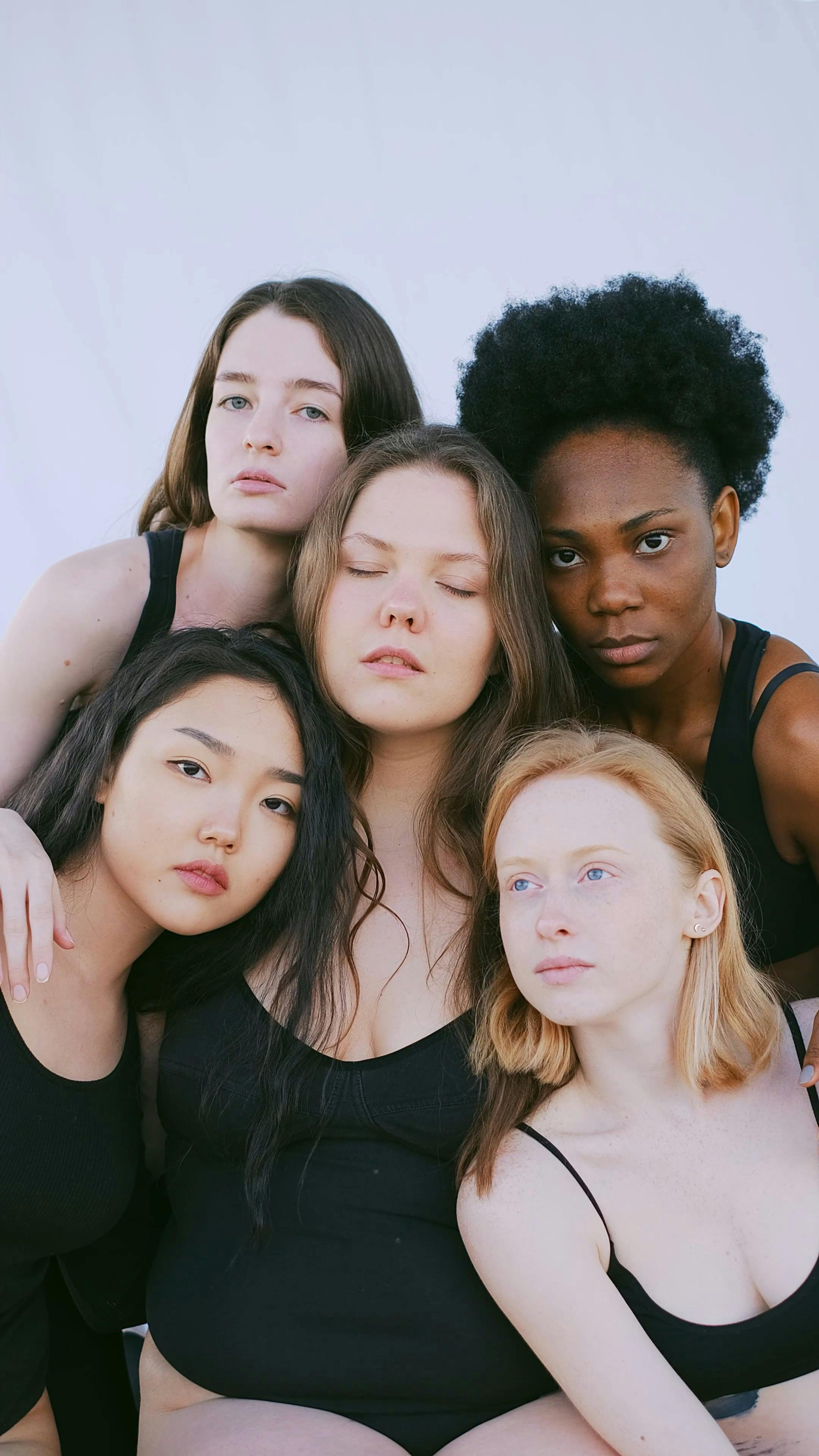 Women Diversity On Display In A Photo Shoot · Free Stock Video